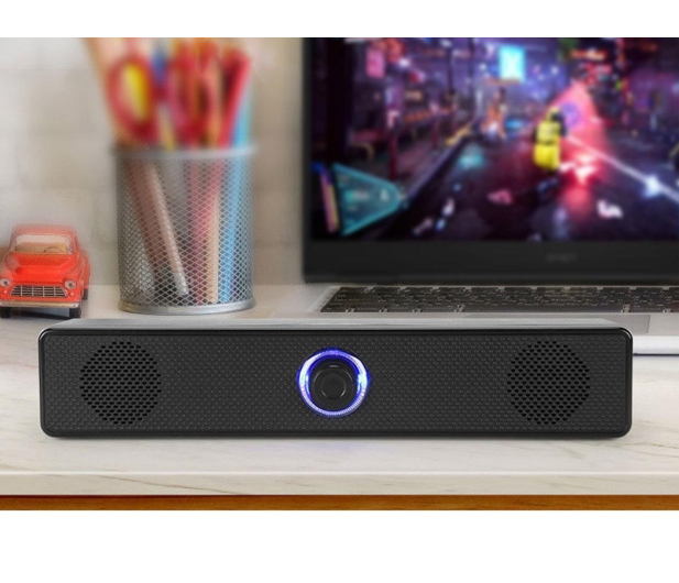 Zenwire Mini Soundbar Głośniki USB do Laptopa Komputera PC LED 18W - 1604671 - zdjęcie 2